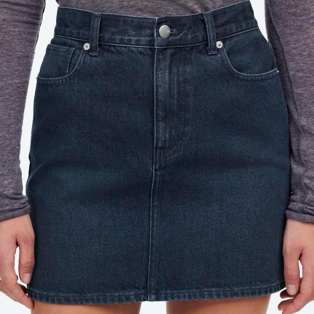 Madewell Denim Mini Skirt 100% Cotton